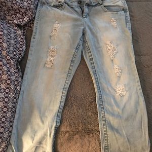 Torrid ripped jeans